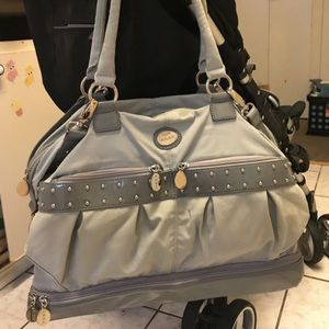 Nest ‘Bleeker’ grey diaper bag